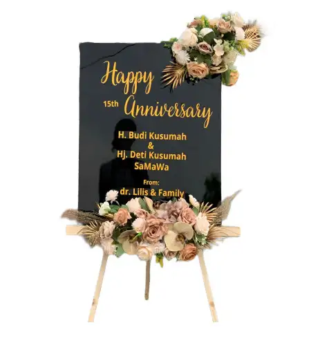 Papan Bunga Akrilik Balongdowo
